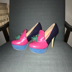 MULTICOLOR HEELS